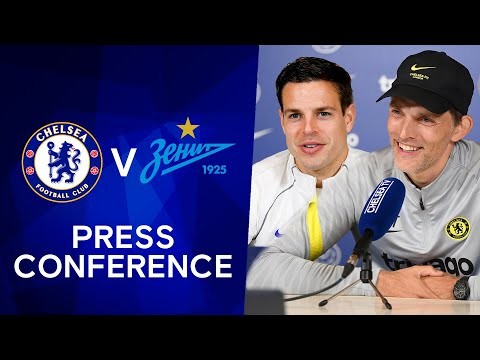 Thomas Tuchel & Cesar Azpilicueta Live Press Conference: Chelsea v FC Zenit | Champions League