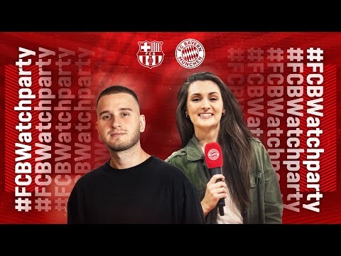 LIVE ? Die große Watchparty mit coolen Gästen | FC Barcelona - FC Bayern