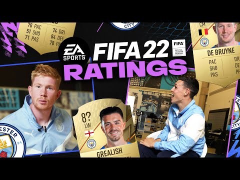 ZINA IS NOT FASTER THAN ME! | FIFA22 RATINGS | KDB & FODEN