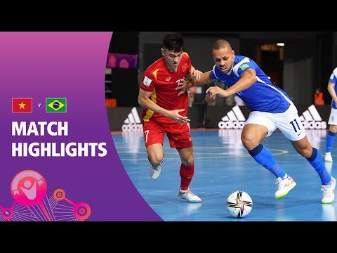 Vietnam v Brazil | FIFA Futsal World Cup 2021 | Match Highlights