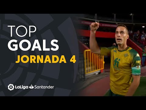 Todos los goles de la jornada 4 de LaLiga Santander 2021/2022