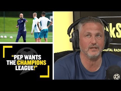"PEP WANTS THE CHAMPIONS LEAGUE!"? Goughy thinks Man City have a good chance this season!