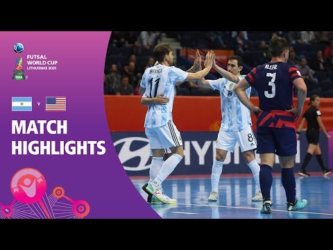 Argentina v USA | FIFA Futsal World Cup 2021 | Match Highlights