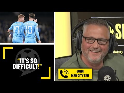 "IT'S SO DIFFICULT!" ? Man City fan John struggles to name their STRONGEST starting XI!