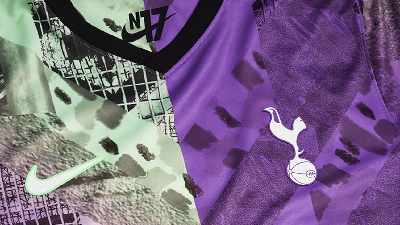 Tottenham Hotspur officially release cosmic away kits for 2021-22