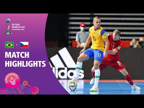 Brazil v Czech Republic | FIFA Futsal World Cup 2021 | Match Highlights