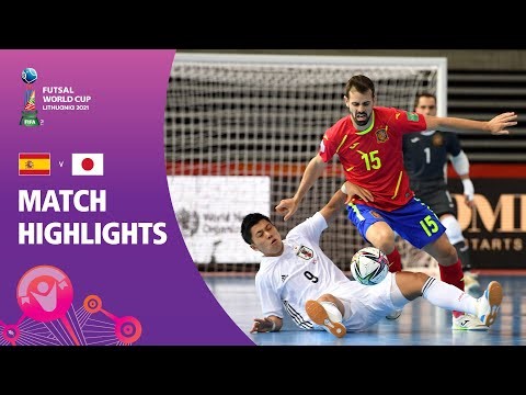 Spain v Japan | FIFA Futsal World Cup 2021 | Match Highlights