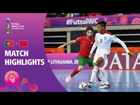 Portugal v Morocco | FIFA Futsal World Cup 2021 | Match Highlights