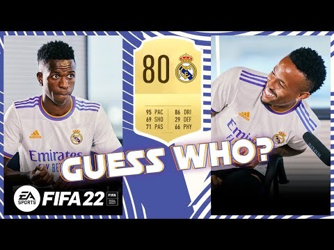 GUESS the PLAYER behind the RATING! | FIFA 22 x Real Madrid