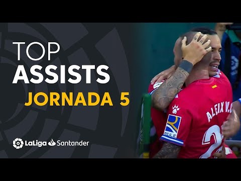 LaLiga Best Assists: Raúl de Tomás, Sergio Canales & Pathé Ciss