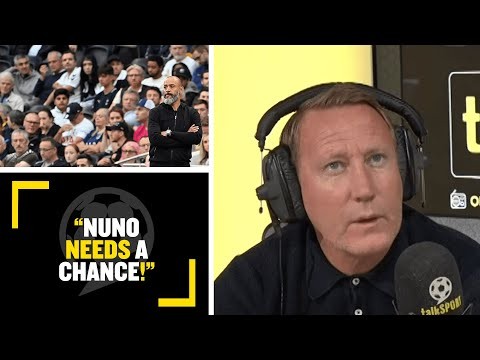 "NUNO NEEDS A CHANCE!" Ray Parlour thinks it's too soon to question the new Tottenham manager!