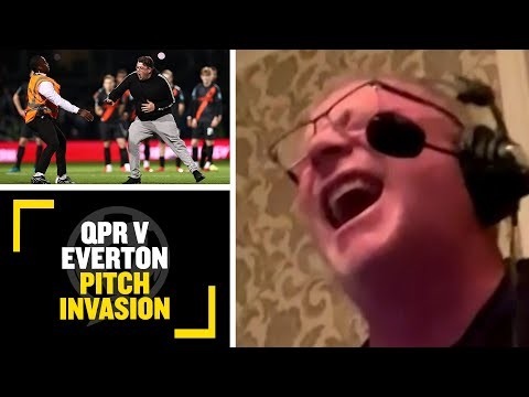 QPR V EVERTON PITCH INVASION? Ally McCoist bursts into laughter reviewing QPR v Everton
