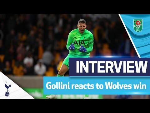 Our penalty hero! | Gollini's post-match interview | Wolves 2-2 Spurs (2-3 on penalties)