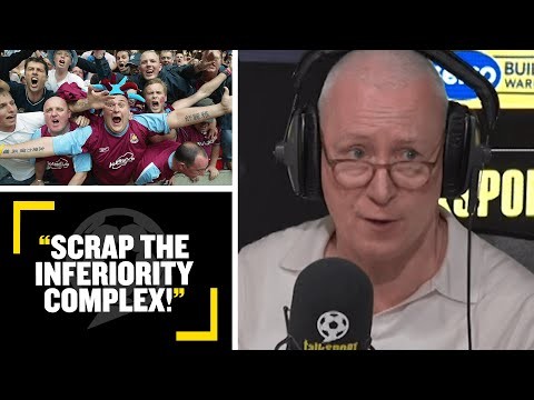 "SCRAP THE INFERIORITY COMPLEX!"? Jim White says #WHUFC fans have to change their negative outlook