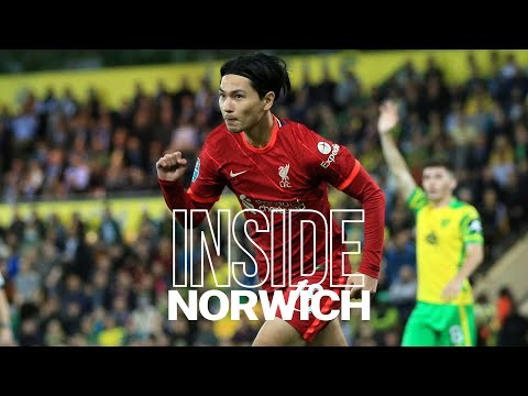 Inside Norwich: Norwich City 0-3 Liverpool | Minamino's double in the Carabao Cup