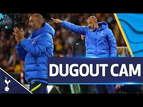 UNIQUE view of Nuno's reactions in a dramatic cup-tie with Wolves! | DUGOUT CAM