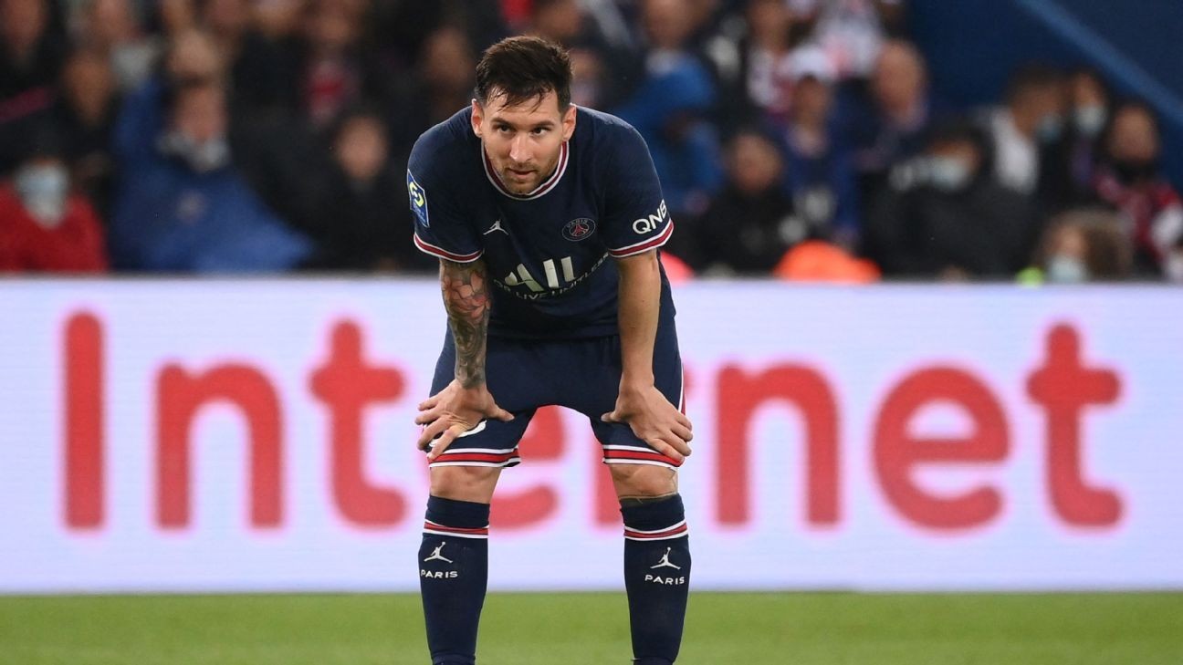 Messi missing again for PSG with bone problem