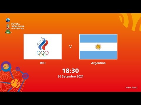 RFU v Argentina | Copa do Mundo FIFA de Futsal de 2021 | Partida completa