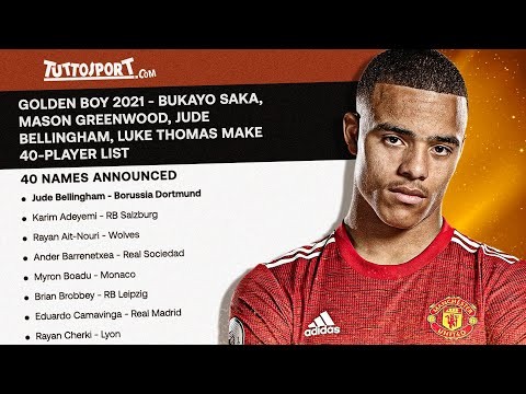 REACTING TO THE LATEST 2021 GOLDEN BOY SHORTLIST (TOP 40 PLAYERS)!