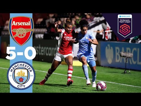 Man City Highlights | Arsenal v Man City | FA WSL