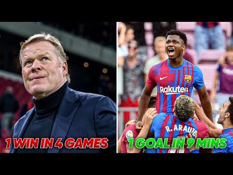 Can Ansu Fati SAVE Ronald Koeman's Job?! | ERU