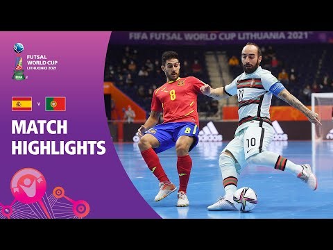Spain v Portugal | FIFA Futsal World Cup 2021 | Match Highlights