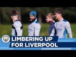Training to go top? | Liverpool v Man City | Premier League Training