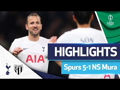 Harry Kane scores 20-minute hat-trick in Mura win! HIGHLIGHTS | SPURS 5-1 NS MURA