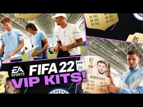 Mahrez reacts & a new Dias rating!? ?  Player VIP kits | FIFA22