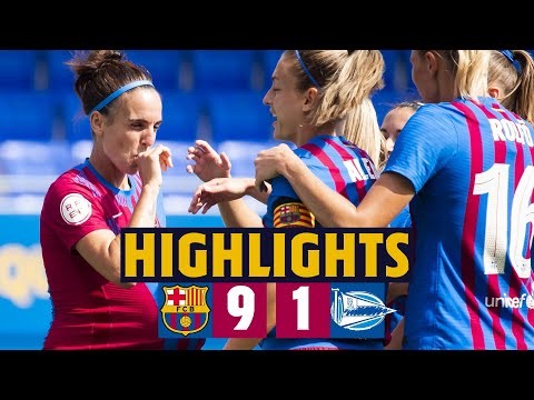 UNSTOPPABLE! ? | HIGHLIGHTS | BARÇA 9- 1 ALAVÉS