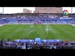 Calentamiento Real Zaragoza vs Real Oviedo