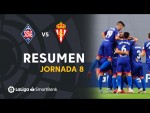 Resumen de SD Amorebieta vs Real Sporting (1-1)