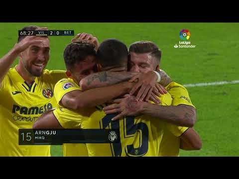 Resumen de Villareal CF vs Real Betis (2-0)