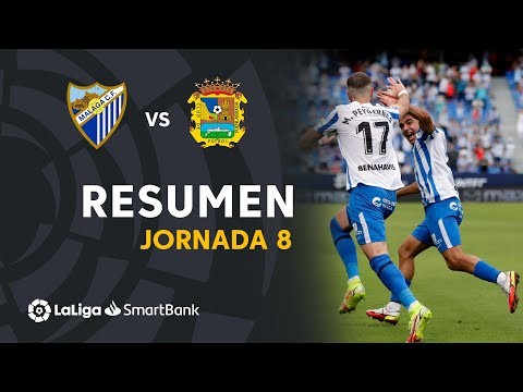 Resumen de Málaga CF vs CF Fuenlabrada (1-0)