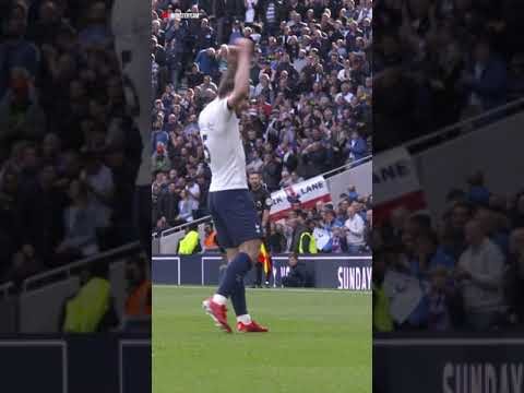 BRILLIANT angle of Hojbjerg's goal against Aston Villa! | MONSTER CAM #Shorts