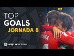 Todos los goles de la jornada 8 de LaLiga Santander 2021/2022