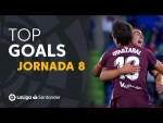 Todos los goles de la jornada 8 de LaLiga Santander 2021/2022