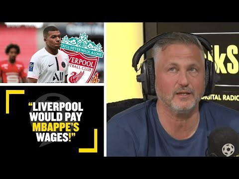 "LIVERPOOL WOULD PAY MBAPPE'S WAGES!" ? Goughie says Klopp's team would take Mbappe on a free!