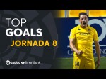 Todos los goles de la jornada 8 de LaLiga SmartBank 2021/2022