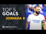 LaLiga TOP 5 Goles Jornada 8 LaLiga Santander 2021/2022