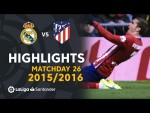 Resumen de Real Madrid vs Atlético de Madrid (0-1) J26 2015/2016