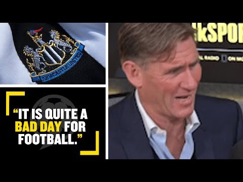 "A BAD DAY FOR FOOTBALL!"? Simon Jordan discusses how the  #NUFCTakeover will affect football