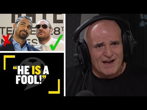 "HE IS A FOOL!"?? Tyson Fury's dad John Fury hits back at David Haye's comments