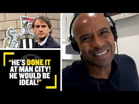 "HE'S DONE IT AT MAN CITY!"? Trevor Sinclair believes Roberto Mancini would be perfect for #NUFC