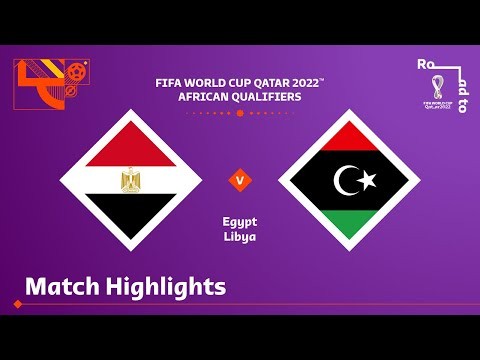 Egypt v Libya | FIFA World Cup Qatar 2022 Qualifier | Match Highlights