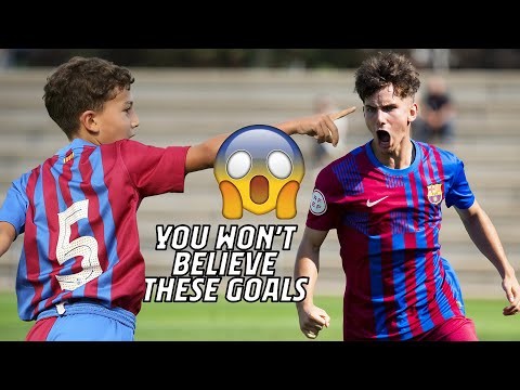 MIND-BLOWING GOALS FROM FC BARCELONA'S ACADEMY (September 2021) ???