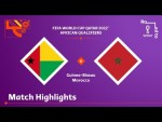 Guinea-Bissau v Morocco | FIFA World Cup Qatar 2022 Qualifier | Match Highlights