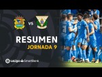 Resumen de CF Fuenlabrada vs CD Leganés (2-1)