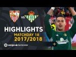 Resumen de Sevilla FC vs Real Betis (3-5) J18 2017/2018