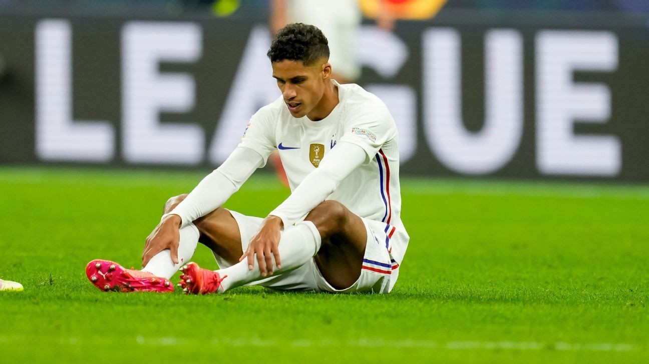 Man Utd face anxious wait over Varane fitness